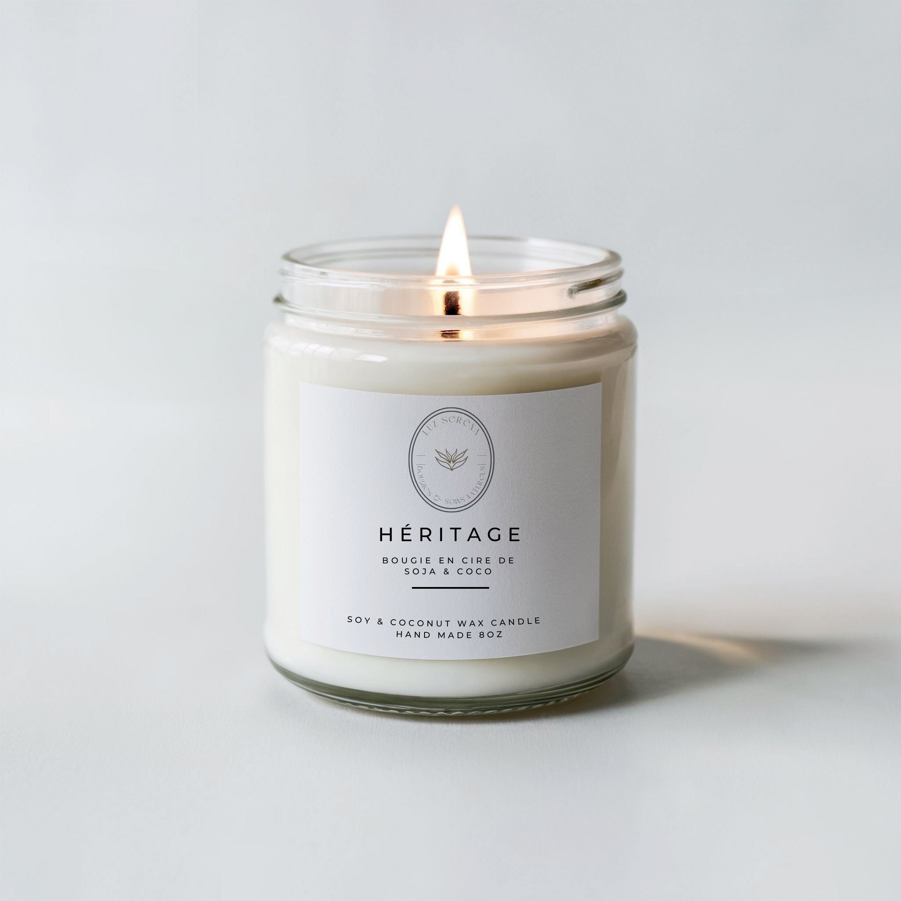 BOUGIE HÉRITAGE ANCESTRAL - Déesse Créations Artisanales