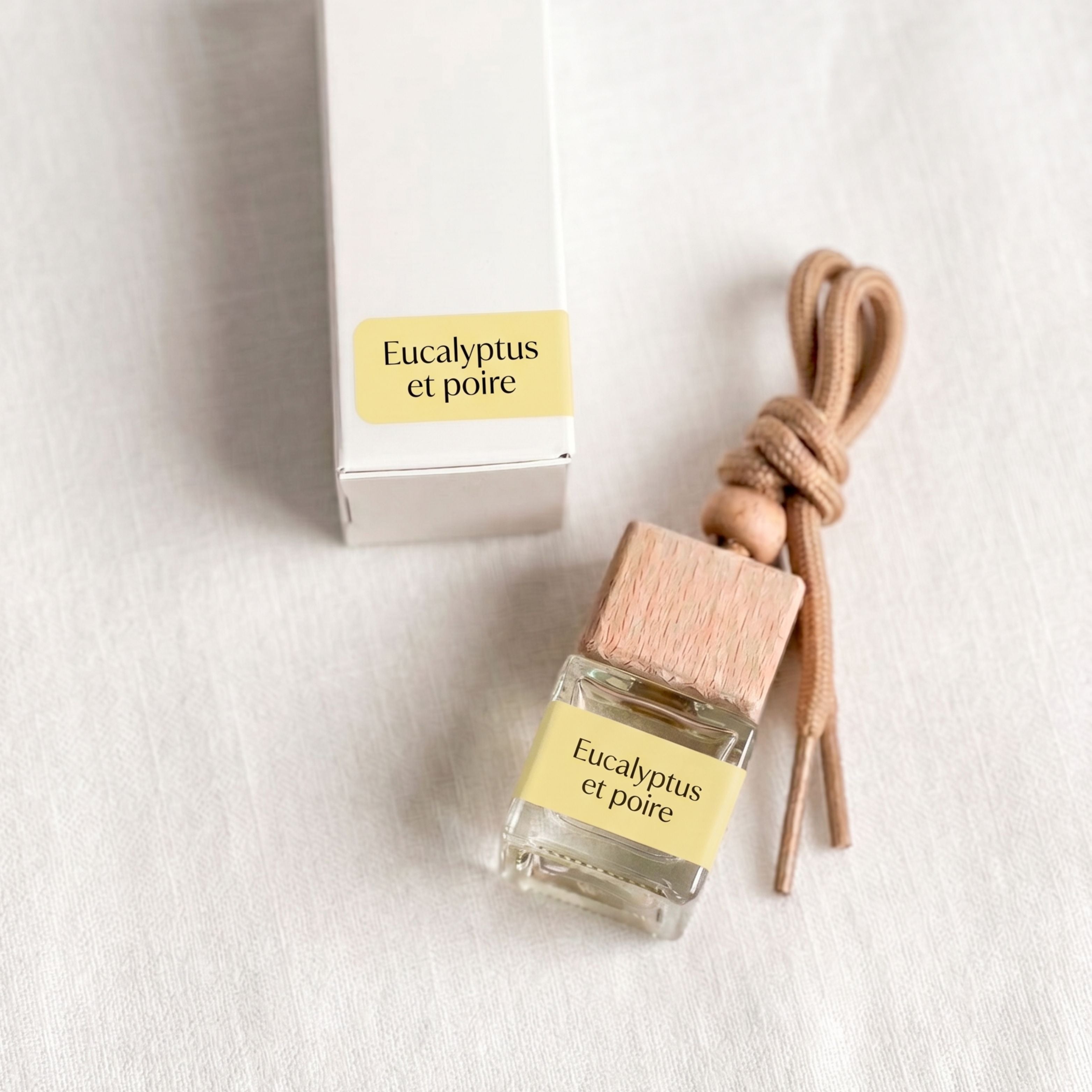 DIFFUSEUR POUR VOITURE: EUCALYPTUS & POIRE