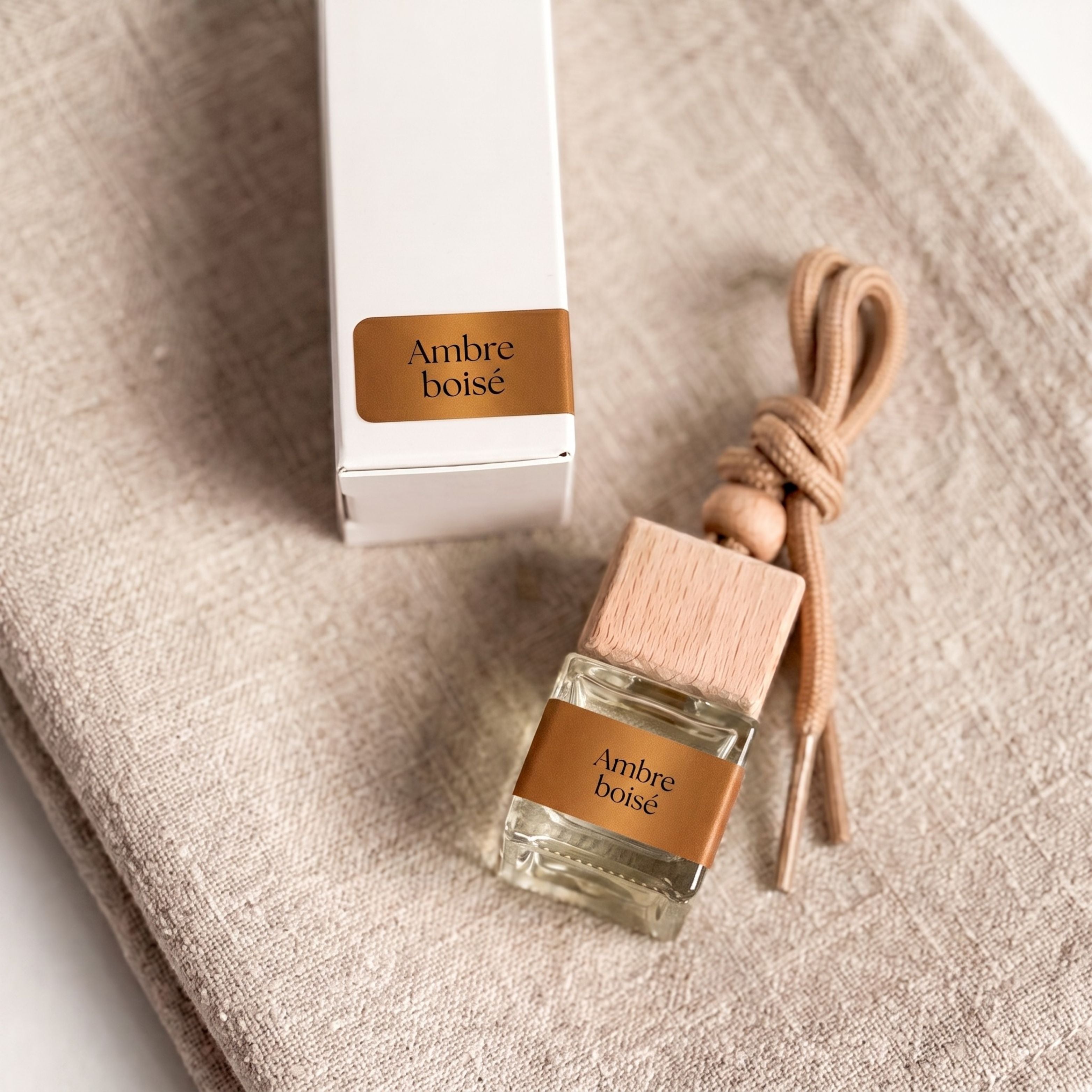 DIFFUSEUR POUR VOITURE: AMBRE BOISÉ