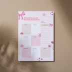 PLANIFICATEUR HEBDOMADAIRE - Déesse Créations Artisanales