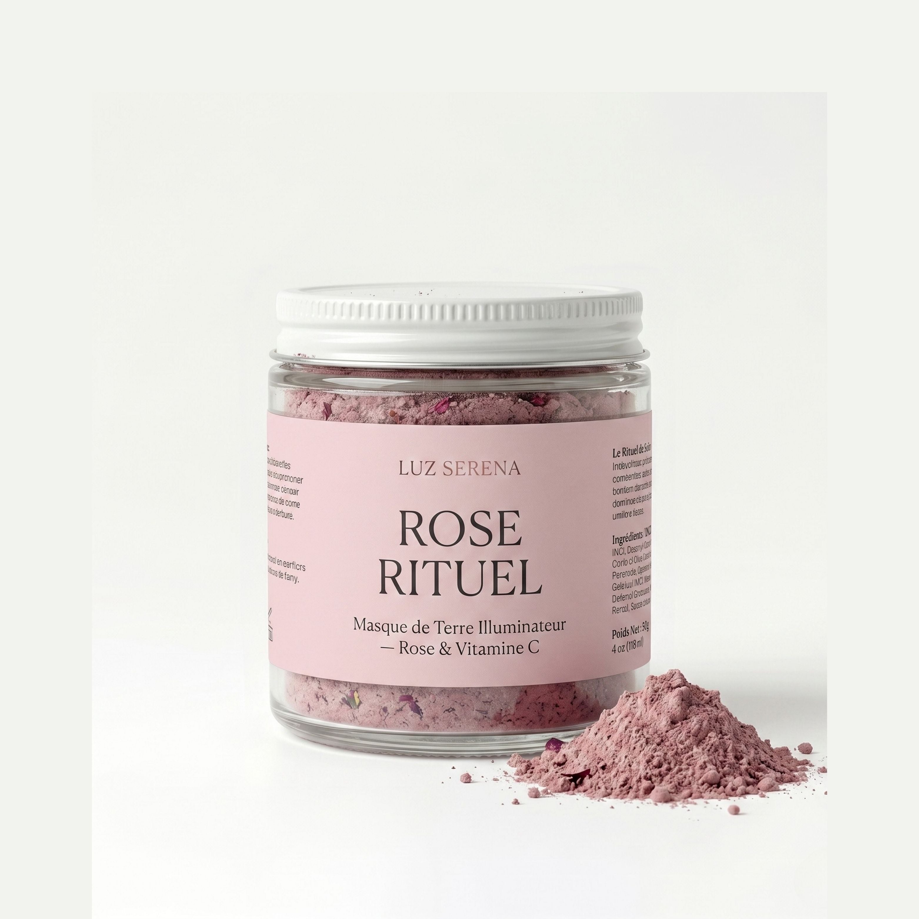 Rose Rituel — Masque de Terre Illuminateur