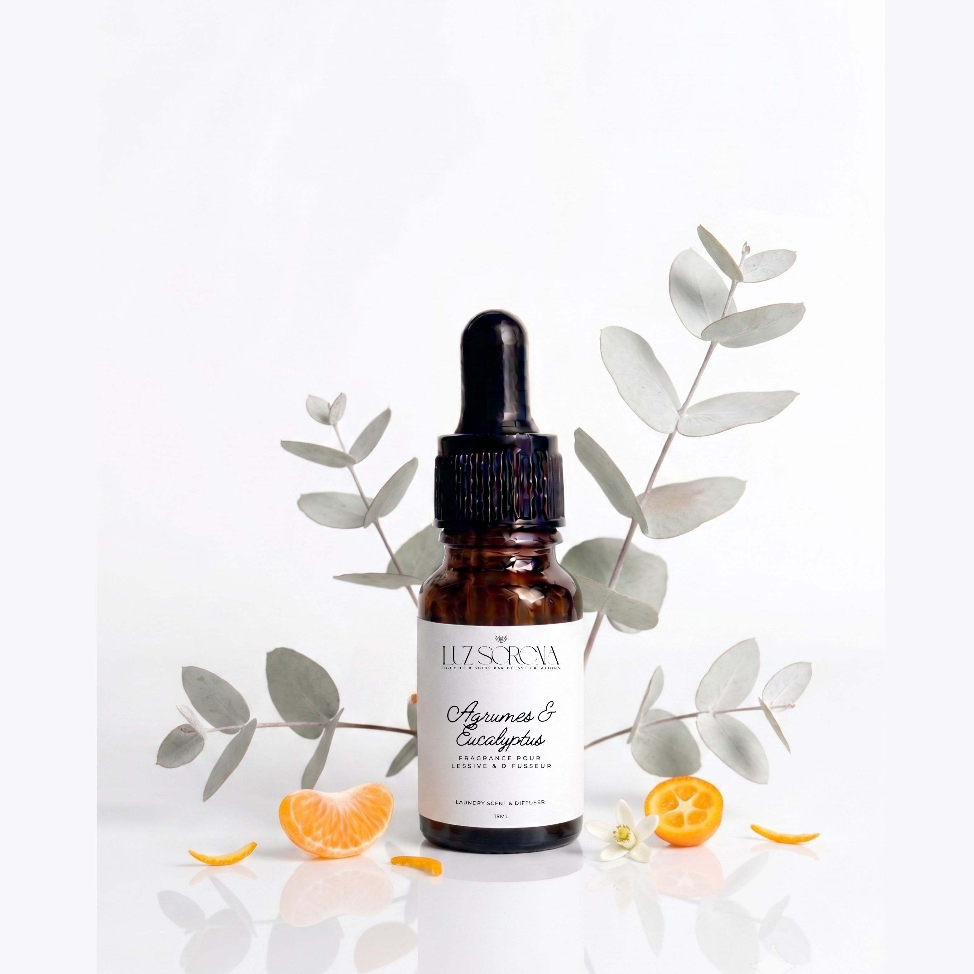 HUILE PARFUMÉE POUR DIFFUSEUR AGRUMES & EUCALYPTUS