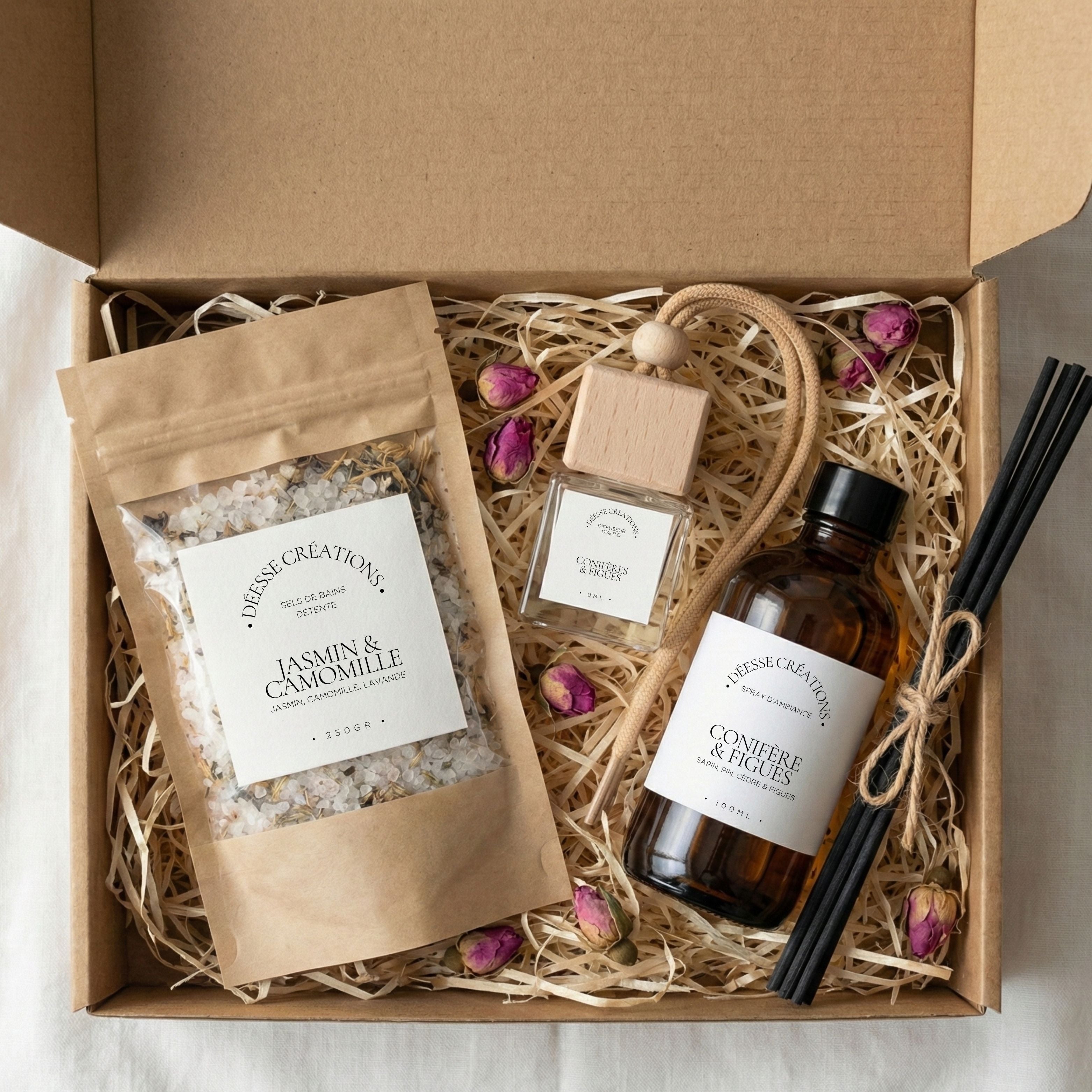 TRIO MOMENTS ESSENTIELS - Déesse Créations Artisanales