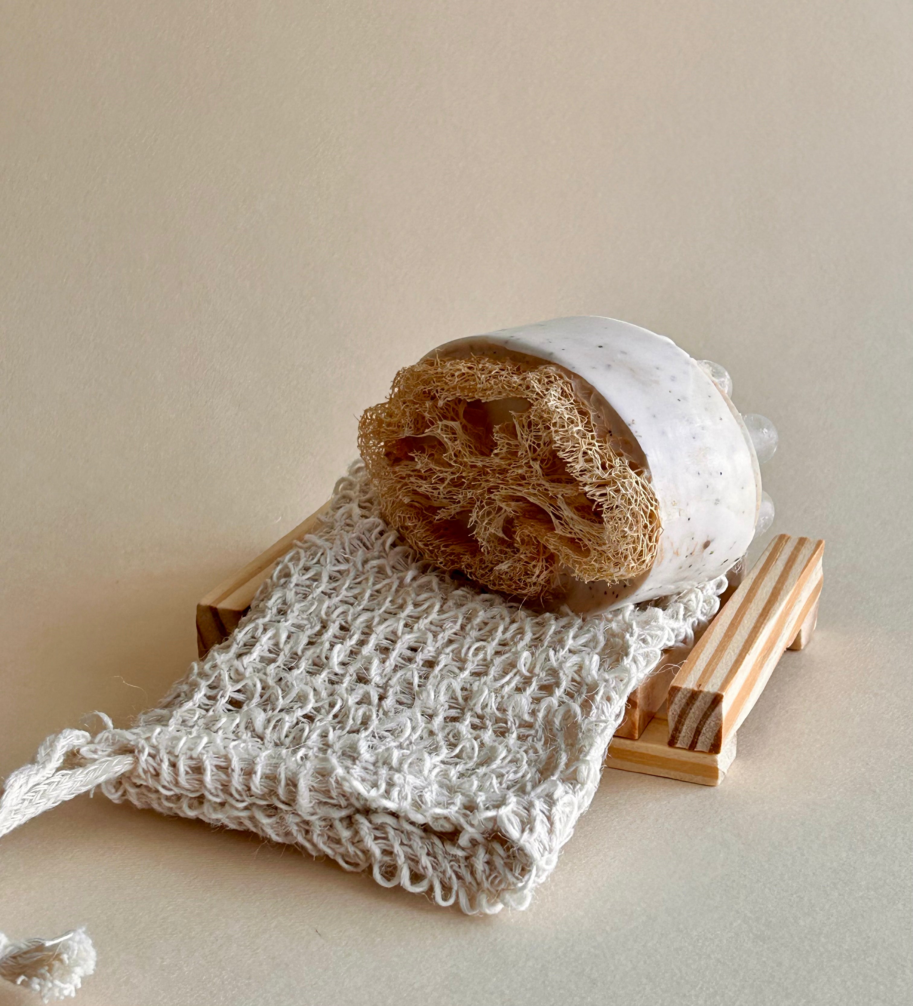 SAVON DE MASSAGE: COCO PARADISE AU LAIT D'ÂNESSE - Déesse Créations Artisanales