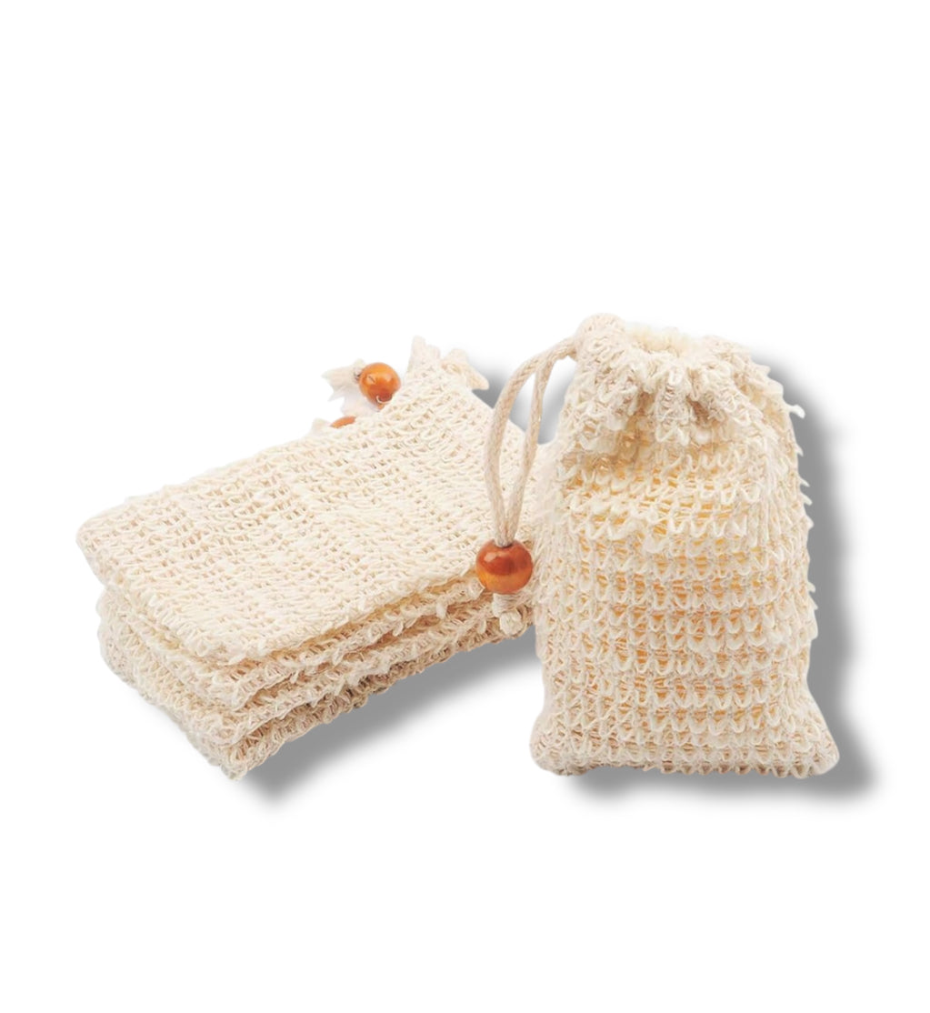 SAC EXFOLIANT POUR SAVON - Déesse Créations Artisanales