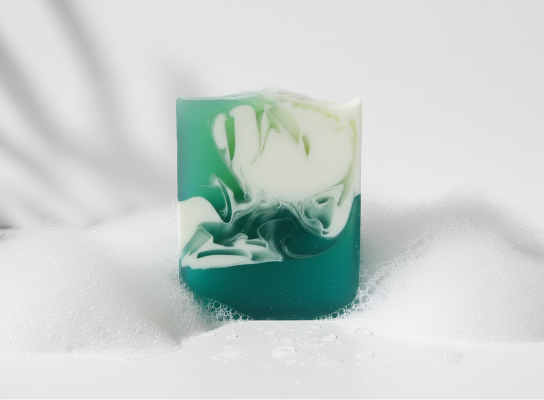 SAVON SOLIDE: LAIT D'ÀNESSE -BORÉALE - Déesse Créations Artisanales