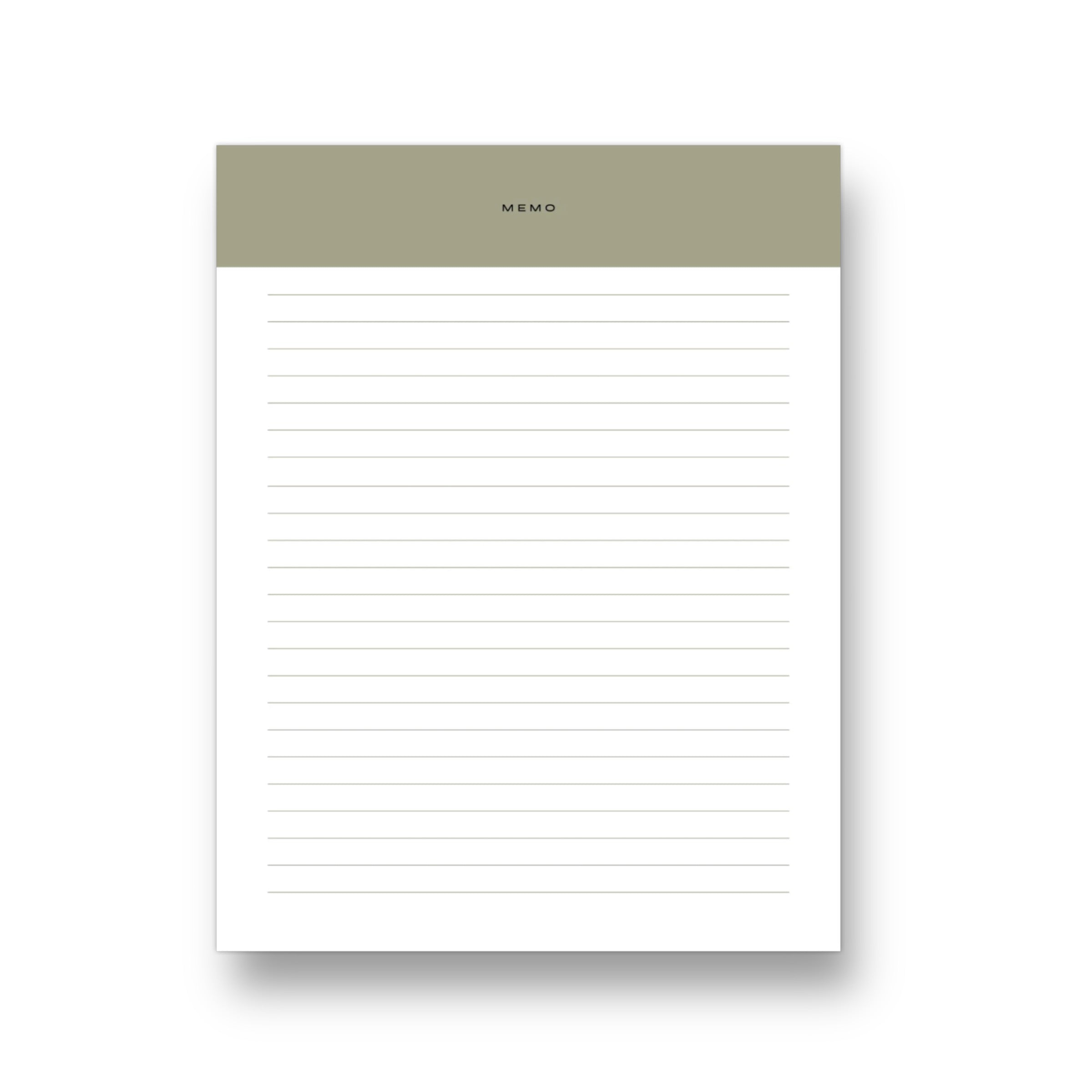 MEMO GRAND FORMAT - DayaCosméti-K