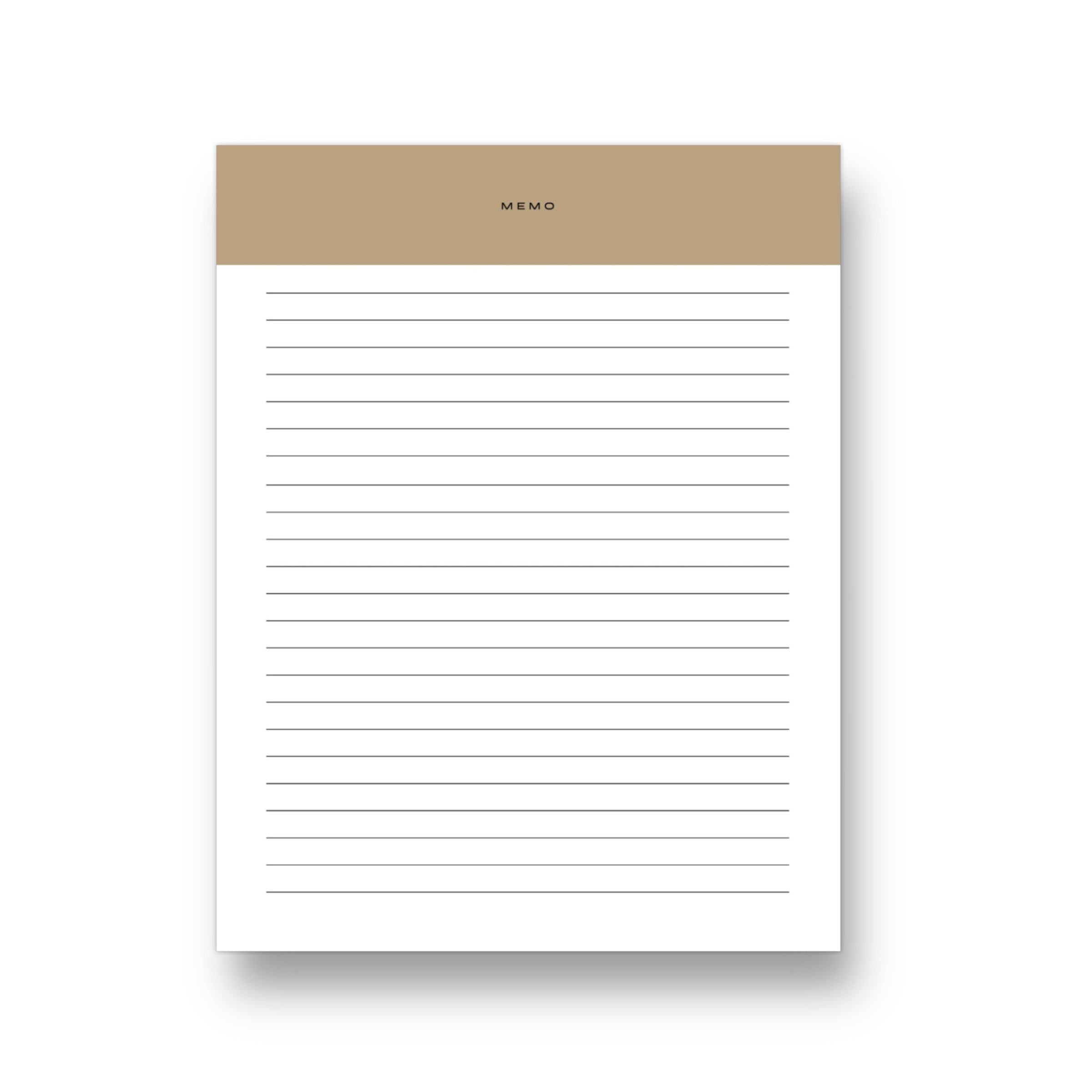 MEMO GRAND FORMAT - DayaCosméti-K