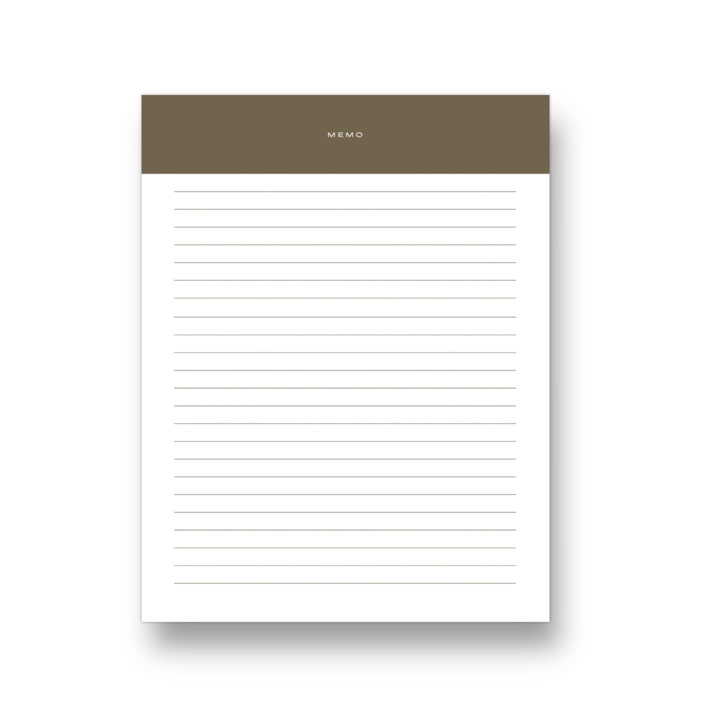 MEMO GRAND FORMAT - DayaCosméti-K