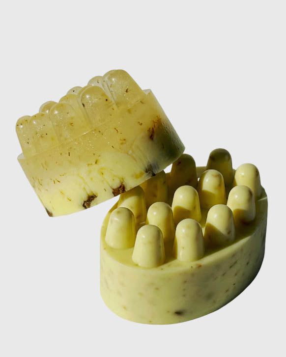 DUO SAVON DE MASSAGE: CAMOMILLE & LAIT DE CHÈVRE - DayaCosméti-K